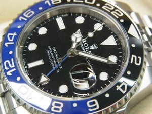 ROLEX GMT MasterII blue black bezel 126710BLNR Jubilee '24 purchased Mens 186182516 hannari-shop