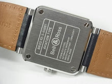 BELL & ROSS BR0392 blue Steel 42 MM BR0392-BLU-ST/SCA Mens 186283241 hannari-shop