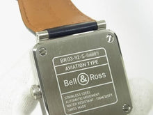 BELL & ROSS BR0392 blue Steel 42 MM BR0392-BLU-ST/SCA Mens 186283241 hannari-shop