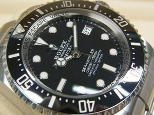 ROLEX Deepsea black Dial 136660 '23 purchased Mens 186294707 hannari-shop