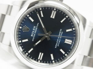 ROLEX Oyster PERPETUAL 36 blue Dial 126000 '25 purchased Mens 186502643 hannari-shop