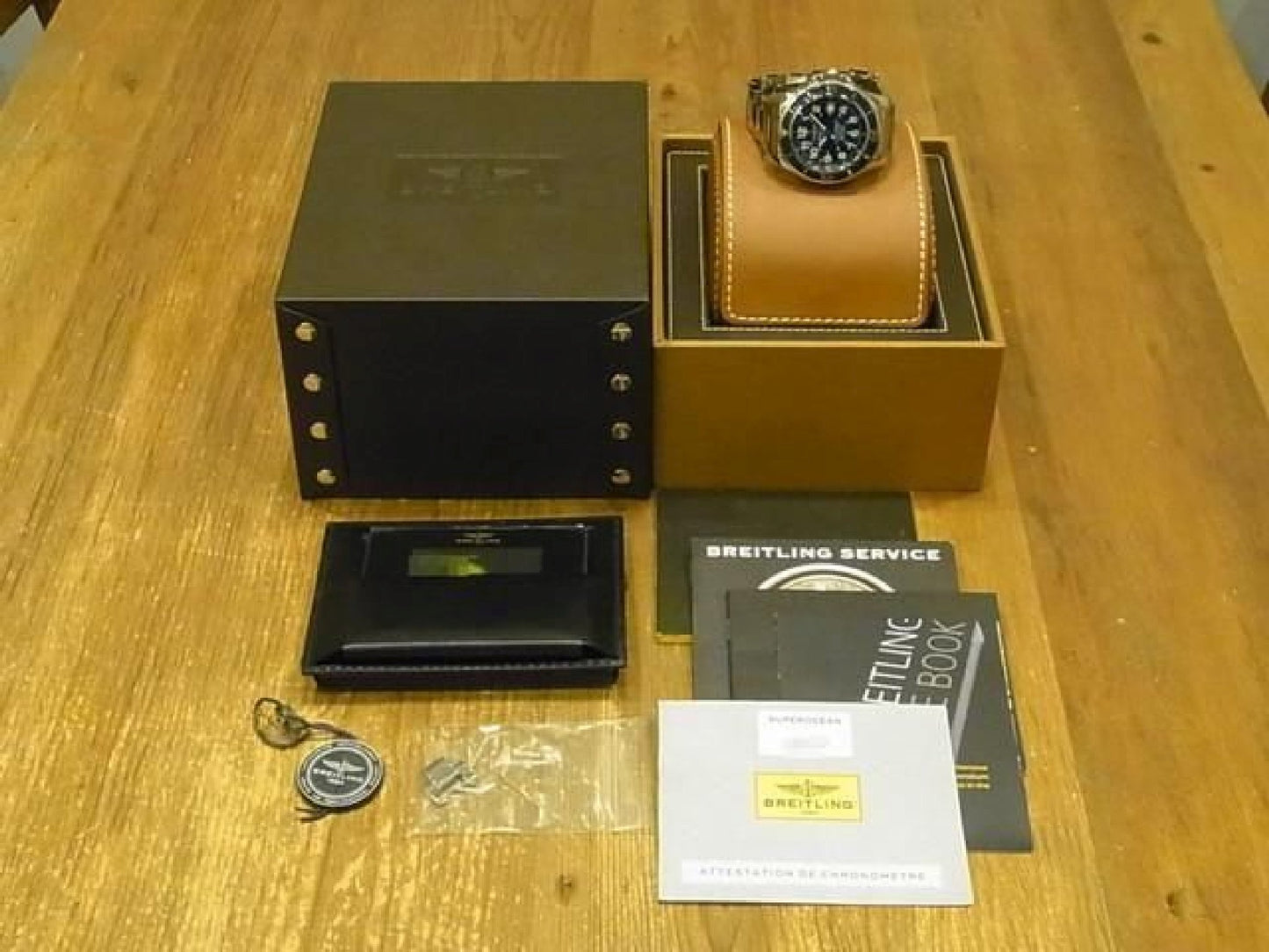 BREITLING SuperoceanII 42 blau Armband Spezifikation Ref. A17365D1/C915 Herren 187036077 hannari-shop