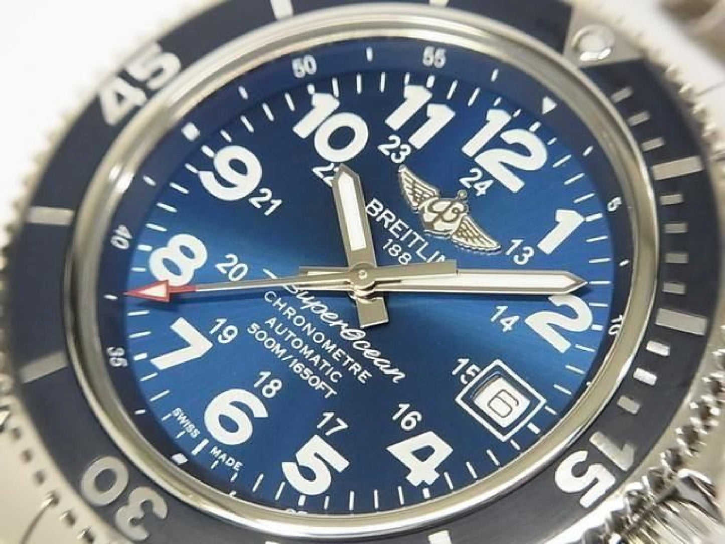 BREITLING SuperoceanII 42 blau Armband Spezifikation Ref. A17365D1/C915 Herren 187036077 hannari-shop