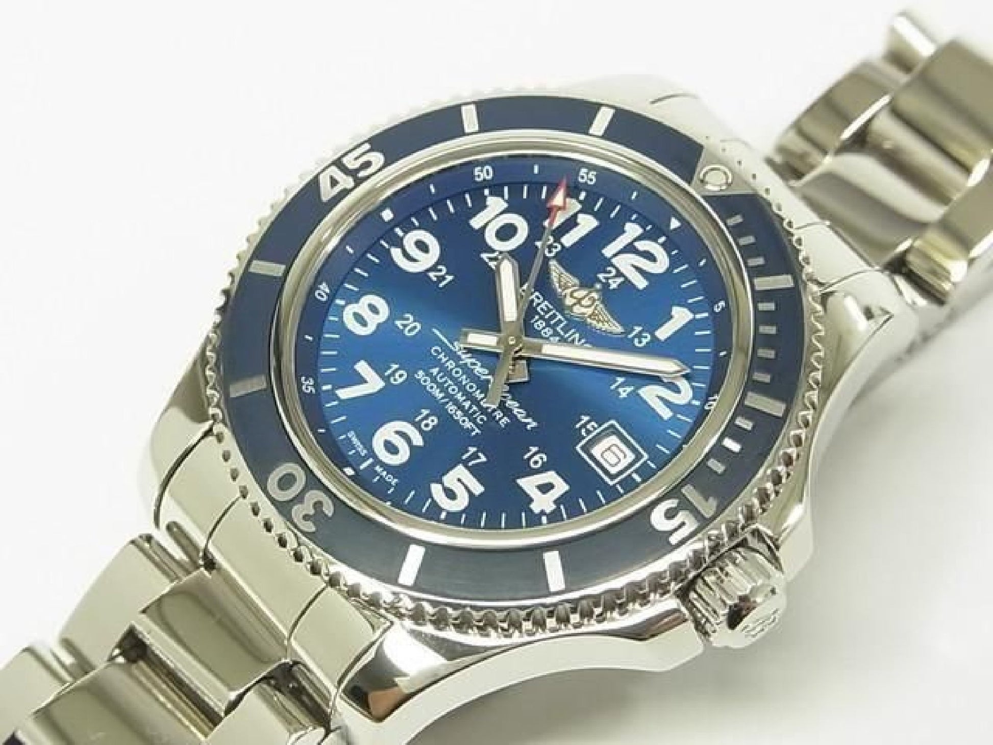 BREITLING SuperoceanII 42 blau Armband Spezifikation Ref. A17365D1/C915 Herren 187036077 hannari-shop
