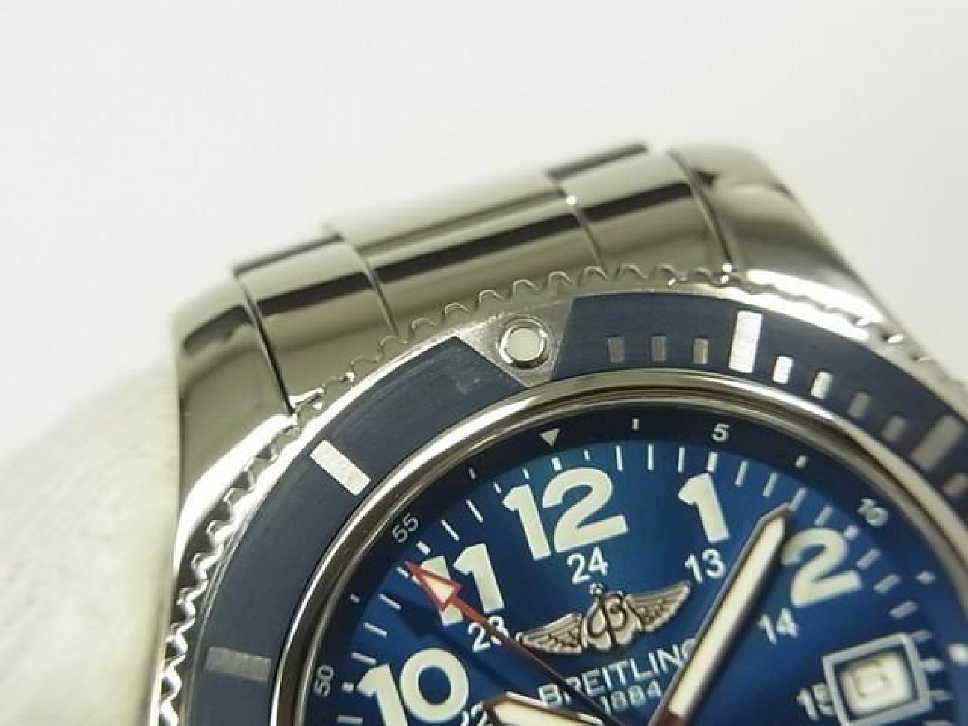 BREITLING SuperoceanII 42 blau Armband Spezifikation Ref. A17365D1/C915 Herren 187036077 hannari-shop