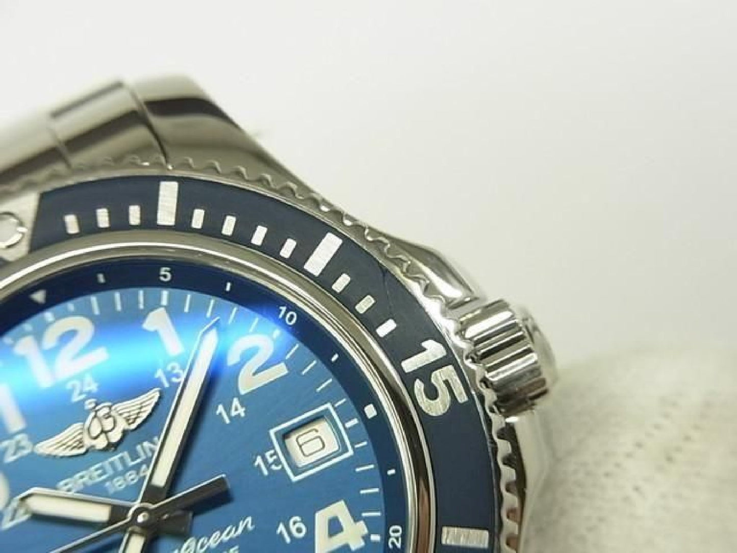 BREITLING SuperoceanII 42 blau Armband Spezifikation Ref. A17365D1/C915 Herren 187036077 hannari-shop