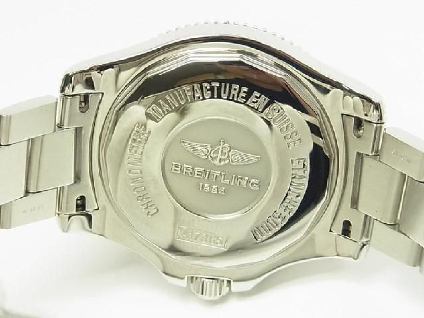 BREITLING SuperoceanII 42 blau Armband Spezifikation Ref. A17365D1/C915 Herren 187036077 hannari-shop
