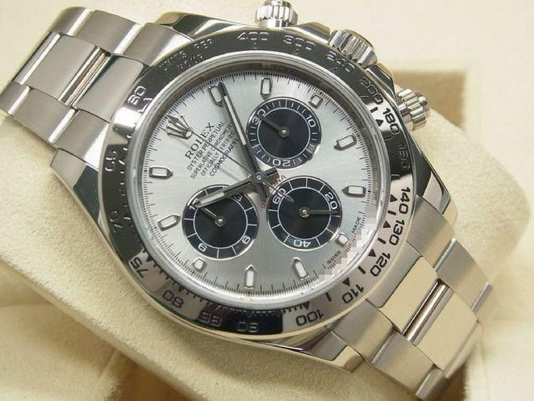 ROLEX Daytona 18KWG steel x black 116509 '22 purchased Mens 187036489 hannari-shop