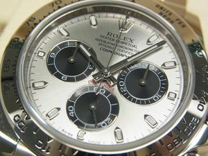 ROLEX Daytona 18KWG steel x black 116509 '22 purchased Mens 187036489 hannari-shop