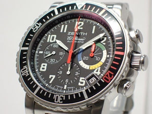ZENITH Rainbow Flyback Chronograph 02.0480.405/24 '03  Genuine goods Mens 187210570 hannari-shop