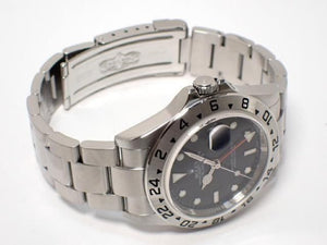 ROLEX EXPLORERII black Dial 16570 random series '11 Mens 187285078 hannari-shop