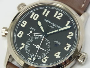 PATEK PHILIPPE Calatoraba Pilot's Travel Time Ref.5524G-001 Mens 187562299 hannari-shop