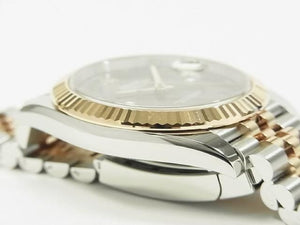 ROLEX Datejust 41 SS x Everose Gold combination Slate Ref.126331 Mens 187568835 hannari-shop