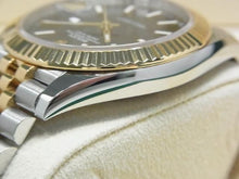 ROLEX Datejust 41 SS x18KYG combination bright black 126333 Mens 187756816 hannari-shop