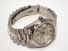 ROLEX DAY DATE silver Dial pin ball index Maker overhauled 1982 Mens 187759051 hannari-shop