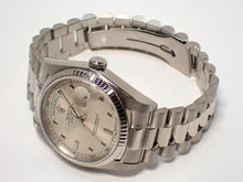 ROLEX DAY DATE silver Dial pin ball index Maker overhauled 1982 Mens 187759051 hannari-shop