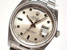 ROLEX DAY DATE silver Dial pin ball index Maker overhauled 1982 Mens 187759051 hannari-shop