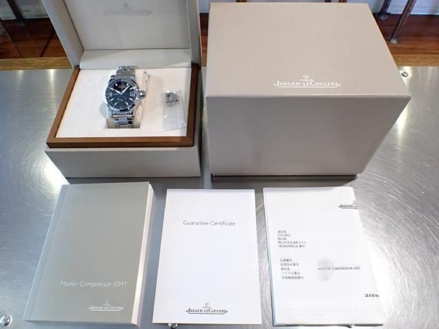 JAEGER LECOULTRE Master Compressor GMT Q1738171 '13 Herren 187949407 hannari-shop