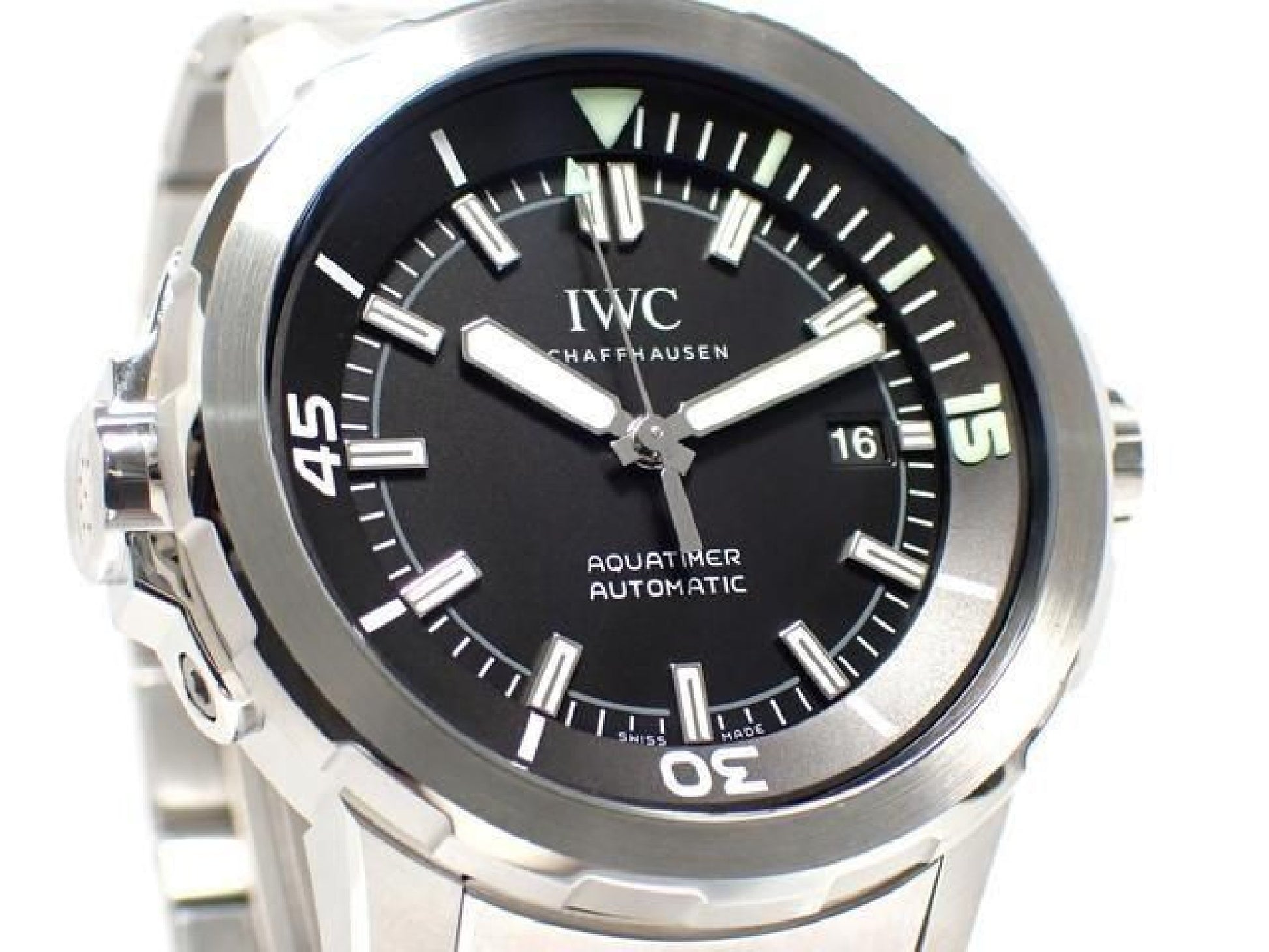 IWC Aquatimer Automatic 42 MM schwarz IW329002 '16 Herren 188236791 hannari-shop