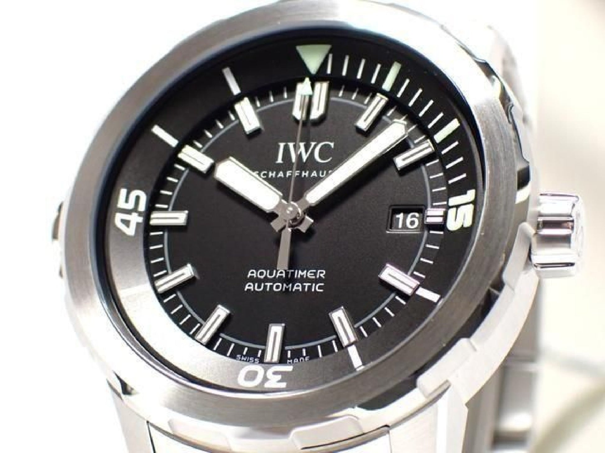 IWC Aquatimer Automatic 42 MM schwarz IW329002 '16 Herren 188236791 hannari-shop