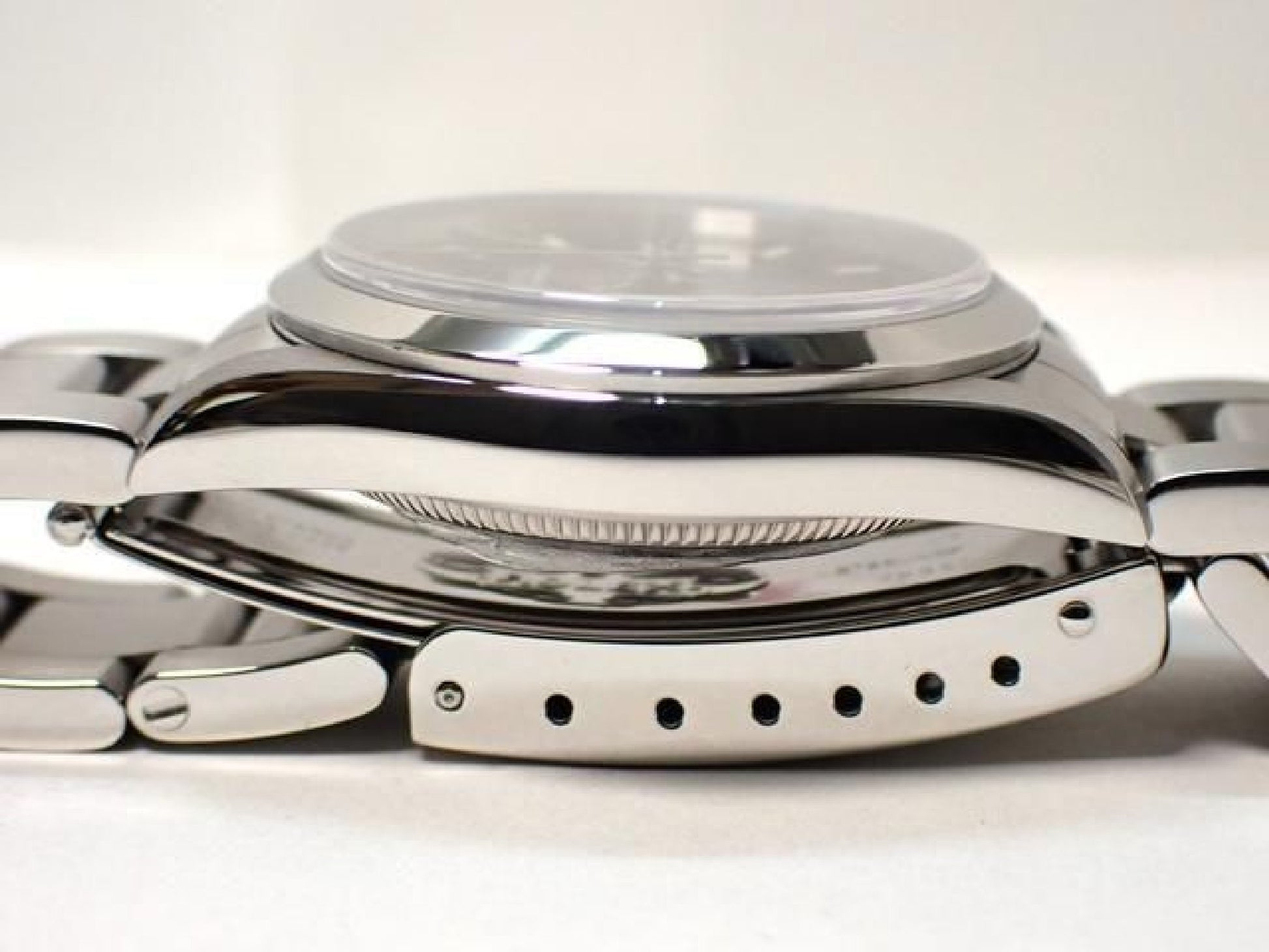 ROLEX Oyster PERPETUAL schwarz3 6 9 67480 U Serie '98 Herren 189282561 hannari-shop