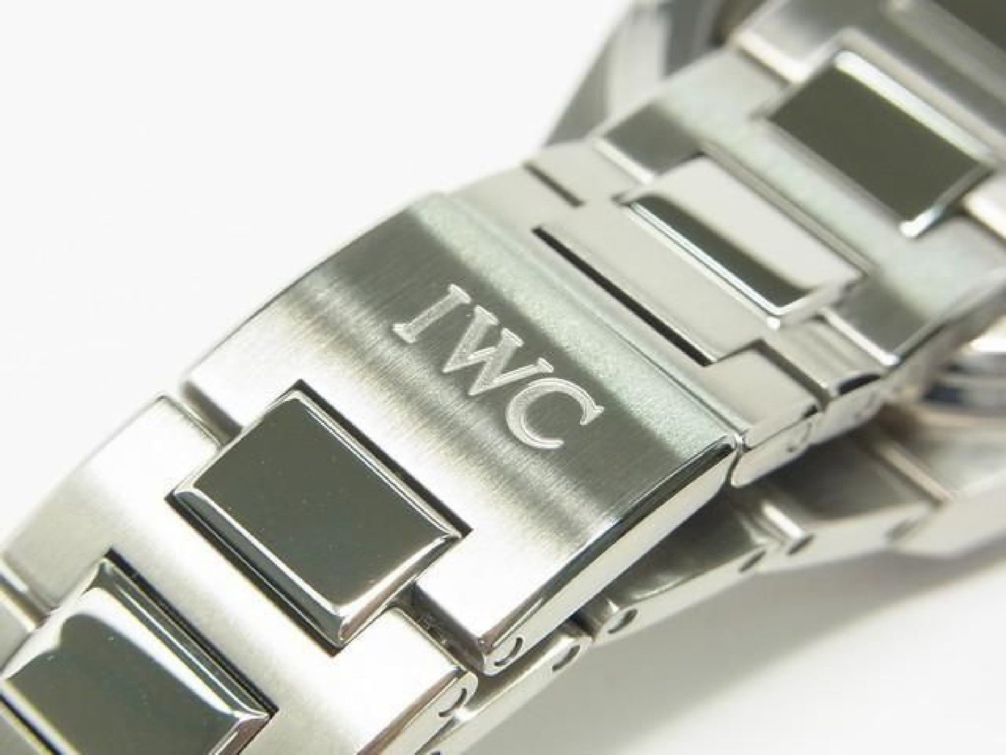 IWC Ingenieur Automatik 40 MM silber IW322801 Saphirglas-Gehäuseboden Herren 189299441 hannari-shop