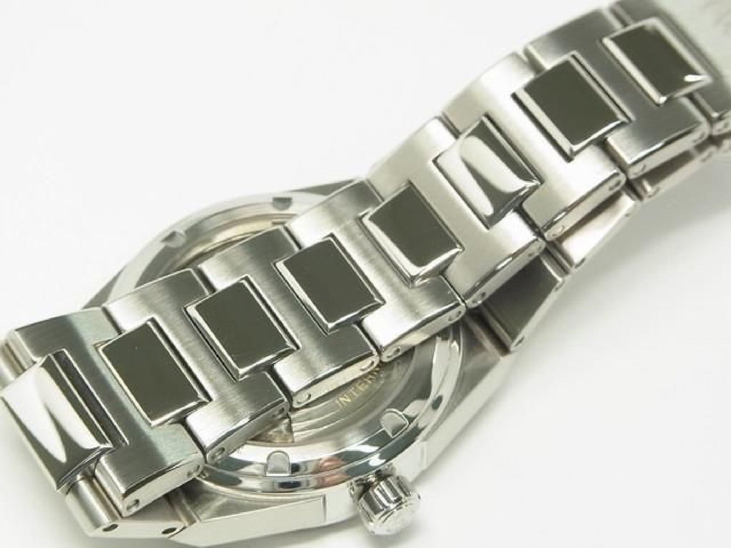 IWC Ingenieur Automatik 40 MM silber IW322801 Saphirglas-Gehäuseboden Herren 189299441 hannari-shop