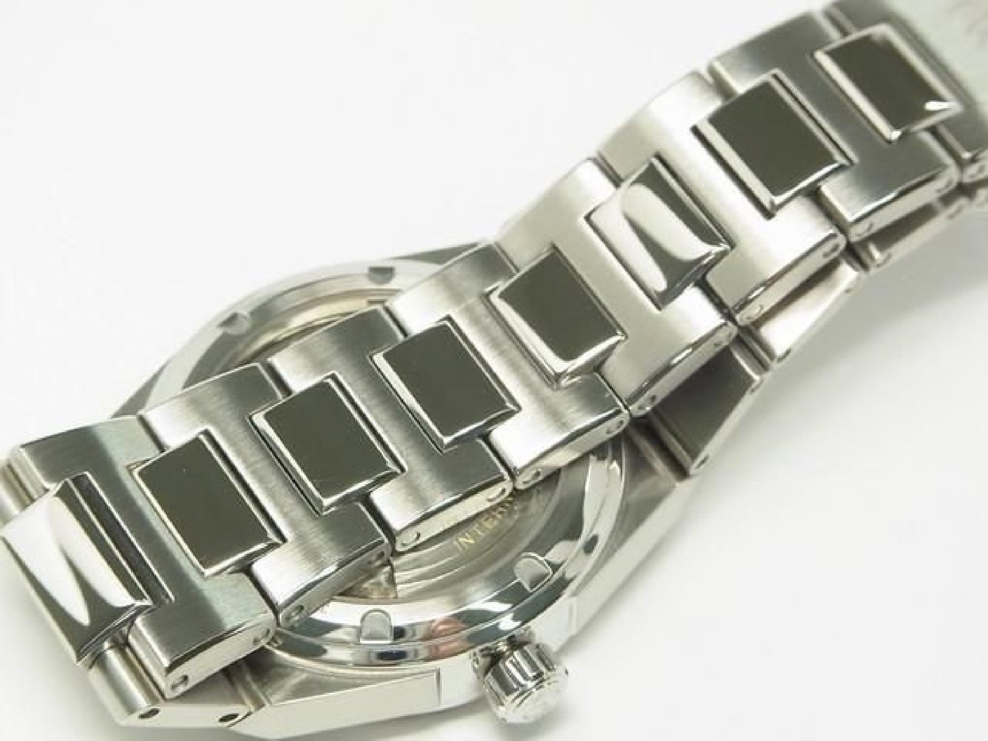 IWC Ingenieur Automatik 40 MM silber IW322801 Saphirglas-Gehäuseboden Herren 189299441 hannari-shop