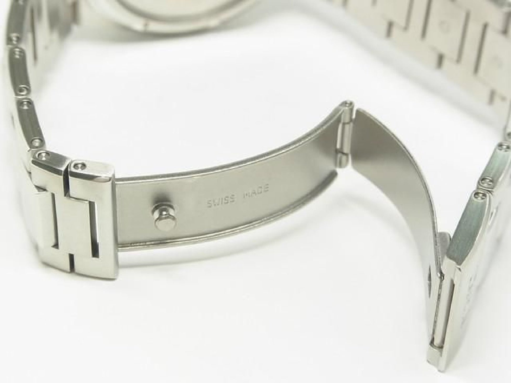 IWC Ingenieur Automatik 40 MM silber IW322801 Saphirglas-Gehäuseboden Herren 189299441 hannari-shop