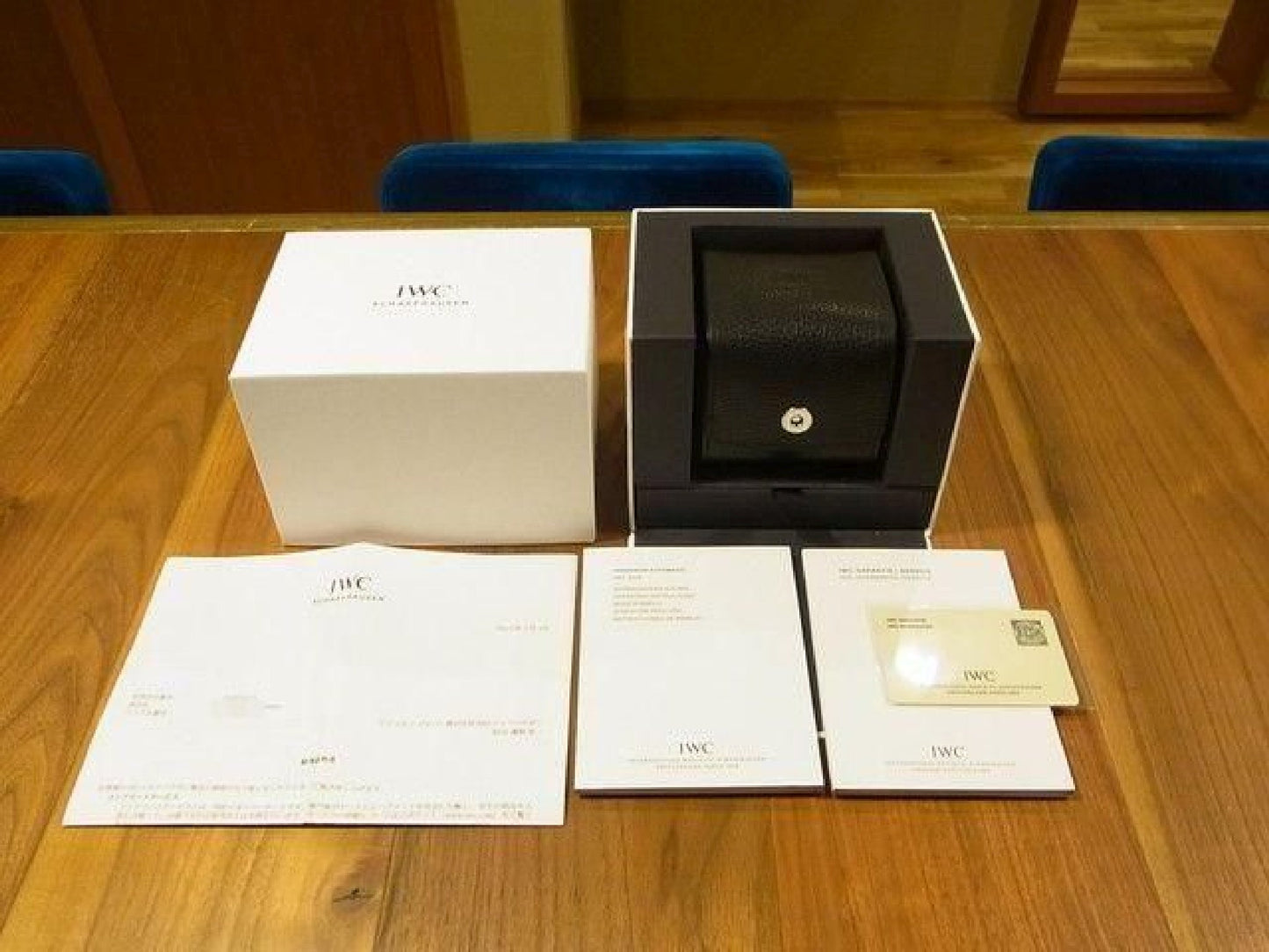 IWC Ingenieur Automatik 40 MM silber IW322801 Saphirglas-Gehäuseboden Herren 189299441 hannari-shop