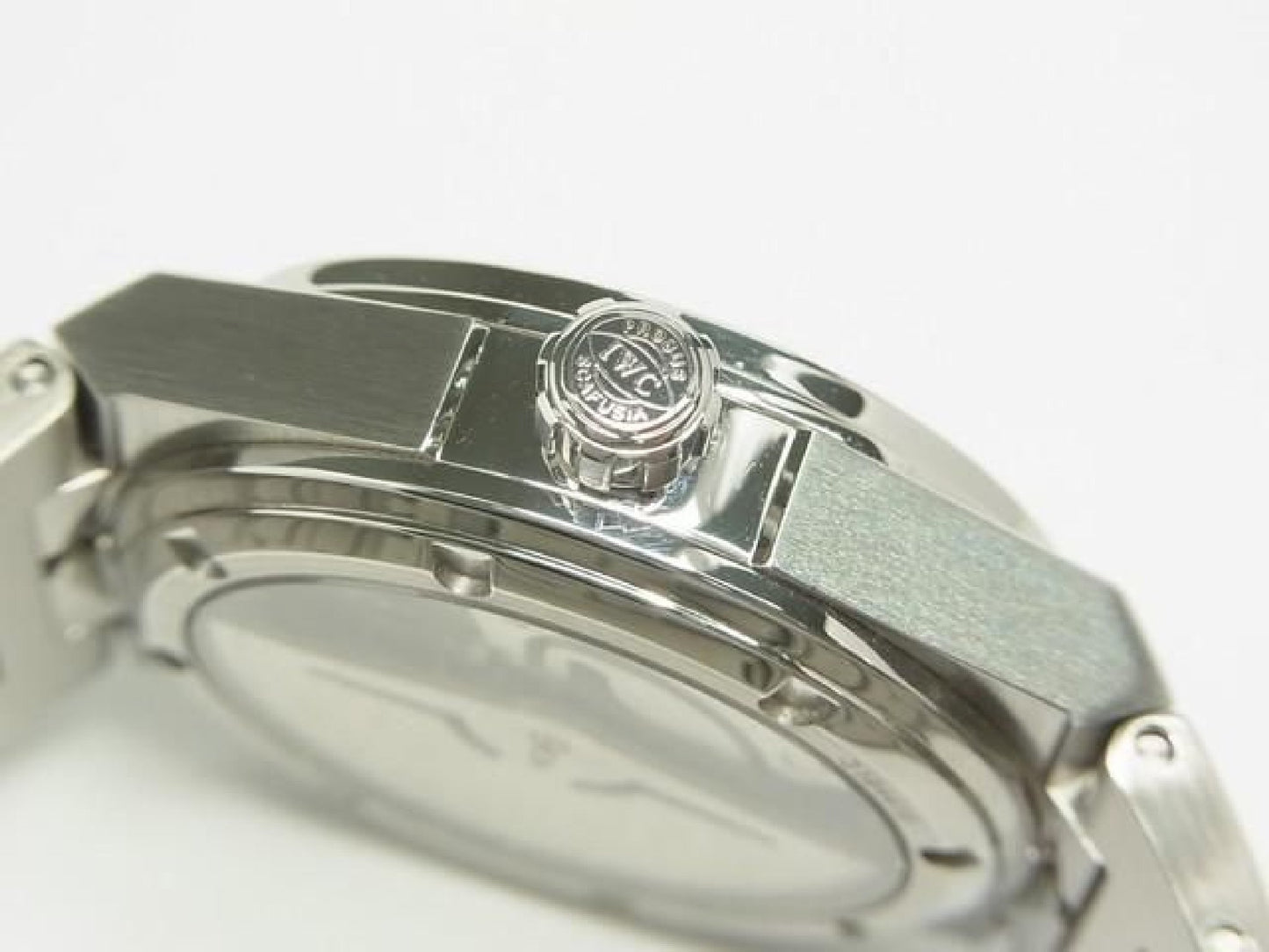 IWC Ingenieur Automatik 40 MM silber IW322801 Saphirglas-Gehäuseboden Herren 189299441 hannari-shop