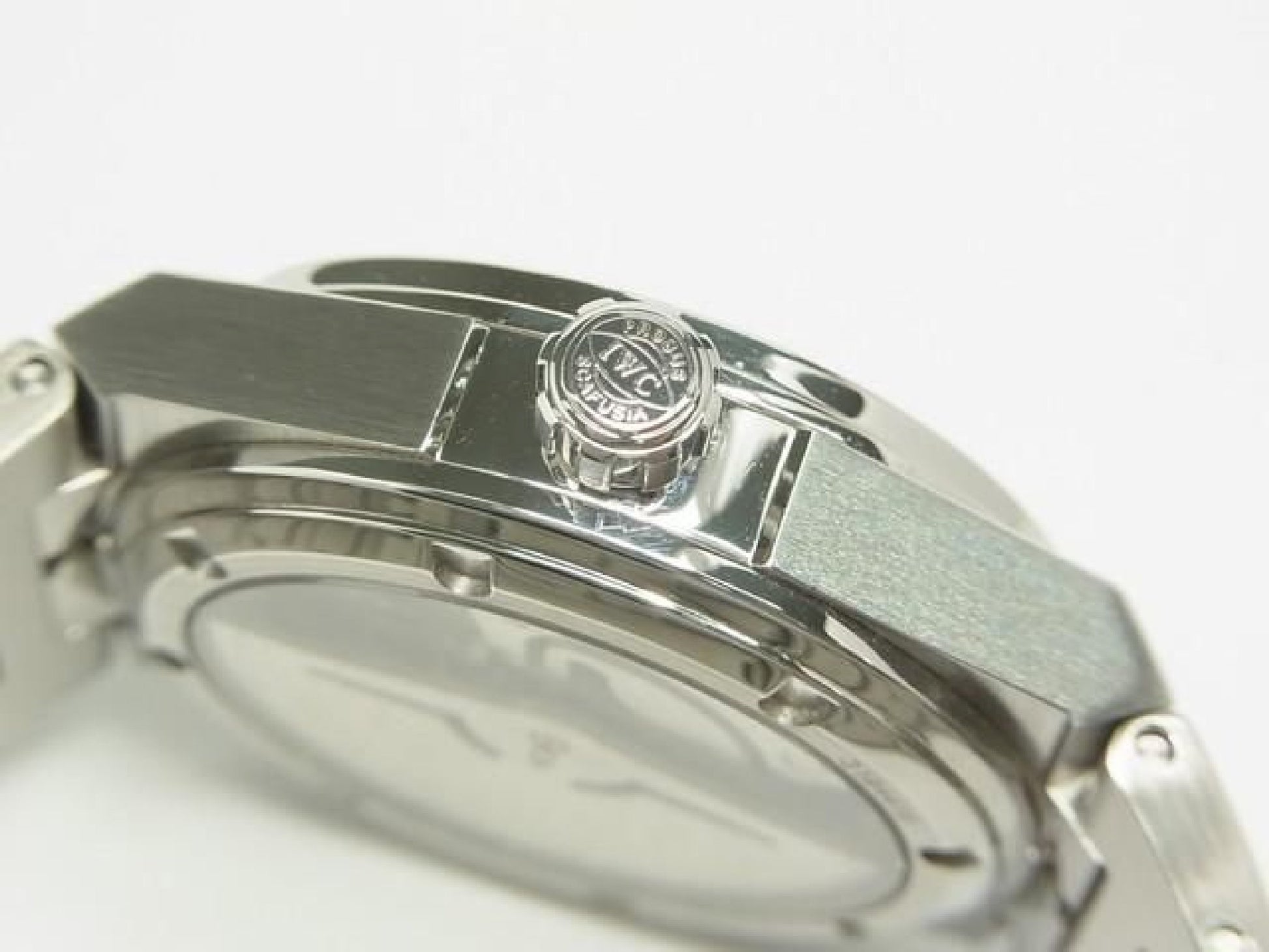 IWC Ingenieur Automatik 40 MM silber IW322801 Saphirglas-Gehäuseboden Herren 189299441 hannari-shop