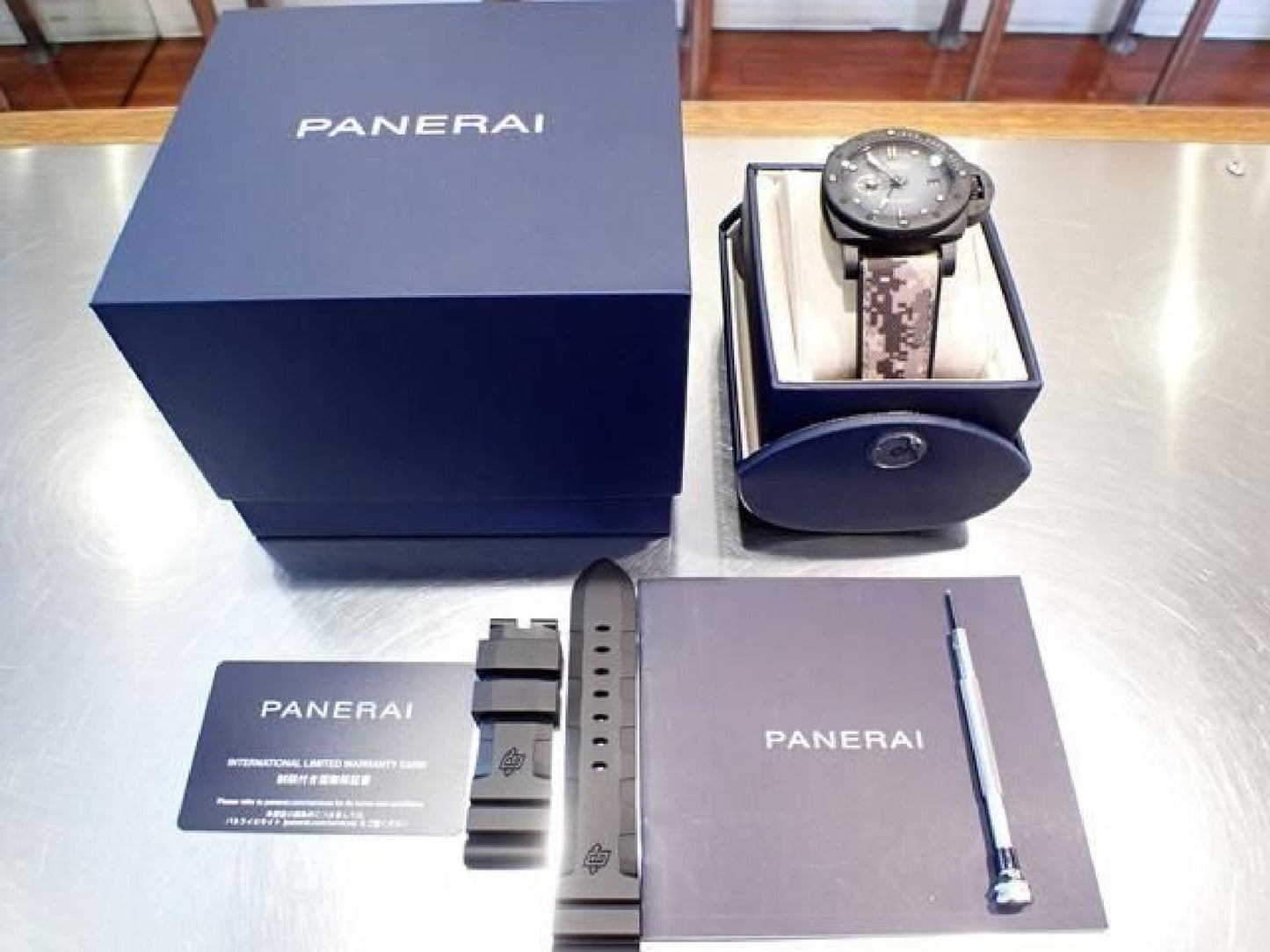 PANERAI Quaranta Quattro GMT Navy Seals Carbotech PAM01513 '25 Herren 189372849 hannari-shop