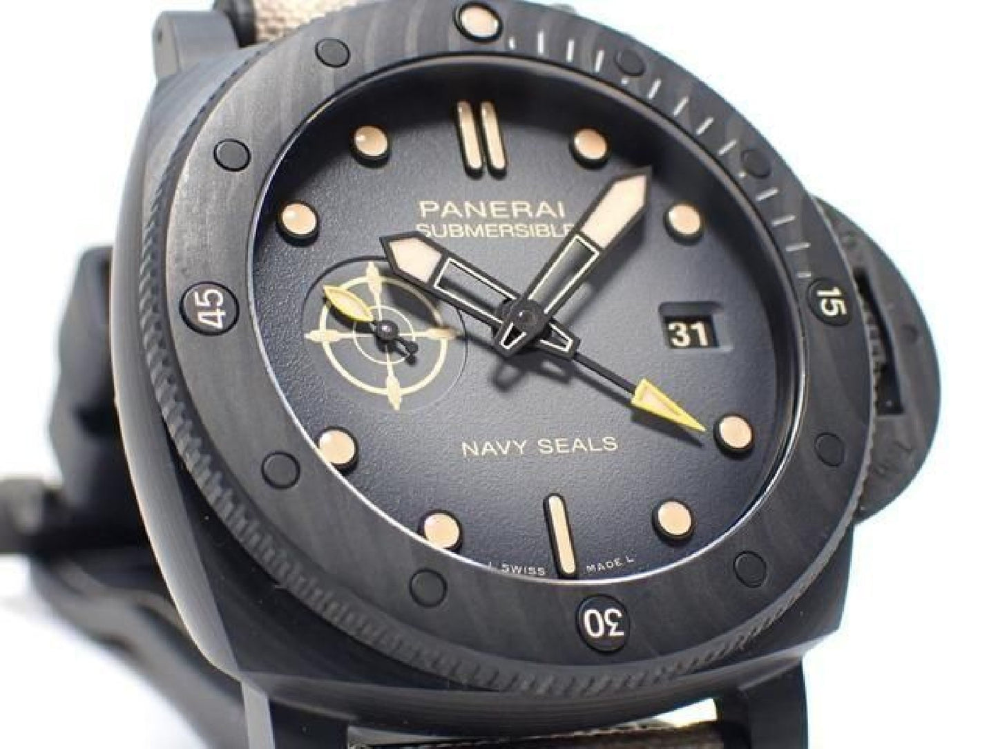 PANERAI Quaranta Quattro GMT Navy Seals Carbotech PAM01513 '25 Herren 189372849 hannari-shop