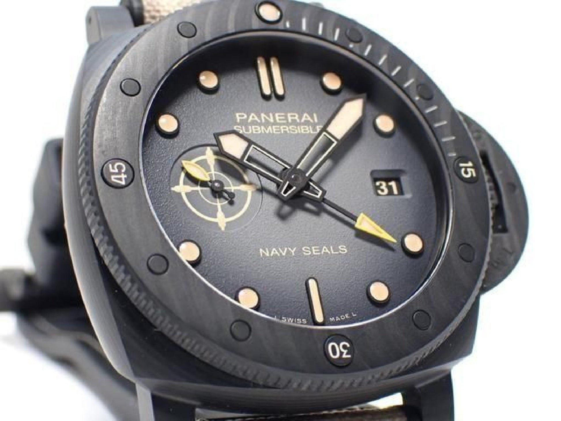 PANERAI Quaranta Quattro GMT Navy Seals Carbotech PAM01513 '25 Herren 189372849 hannari-shop
