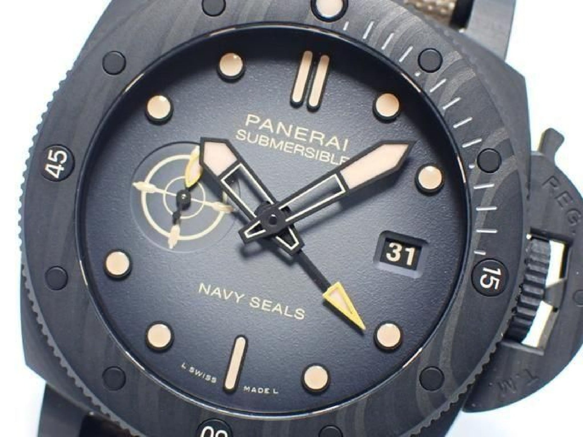 PANERAI Quaranta Quattro GMT Navy Seals Carbotech PAM01513 '25 Herren 189372849 hannari-shop