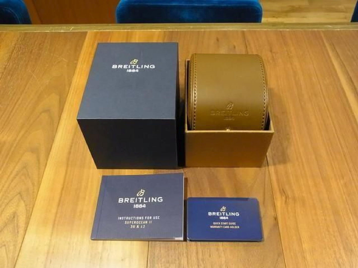 BREITLING Superocean Automatic 42 orange Zifferblatt Herren 190303664 hannari-shop