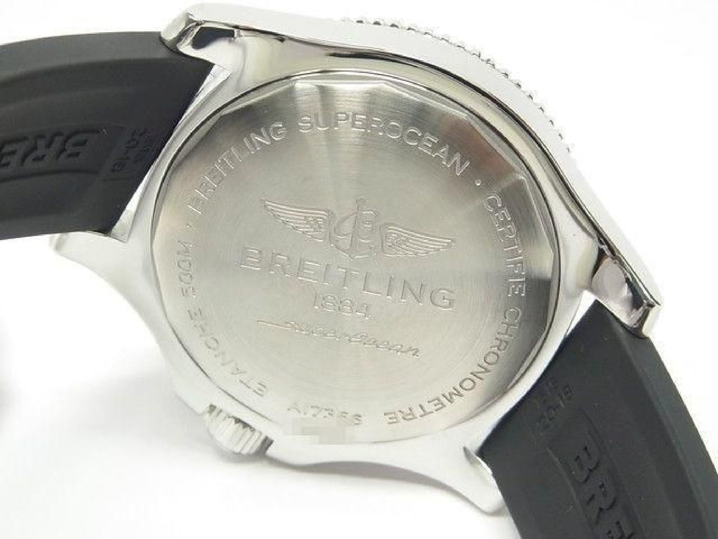 BREITLING Superocean Automatic 42 orange Zifferblatt Herren 190303664 hannari-shop