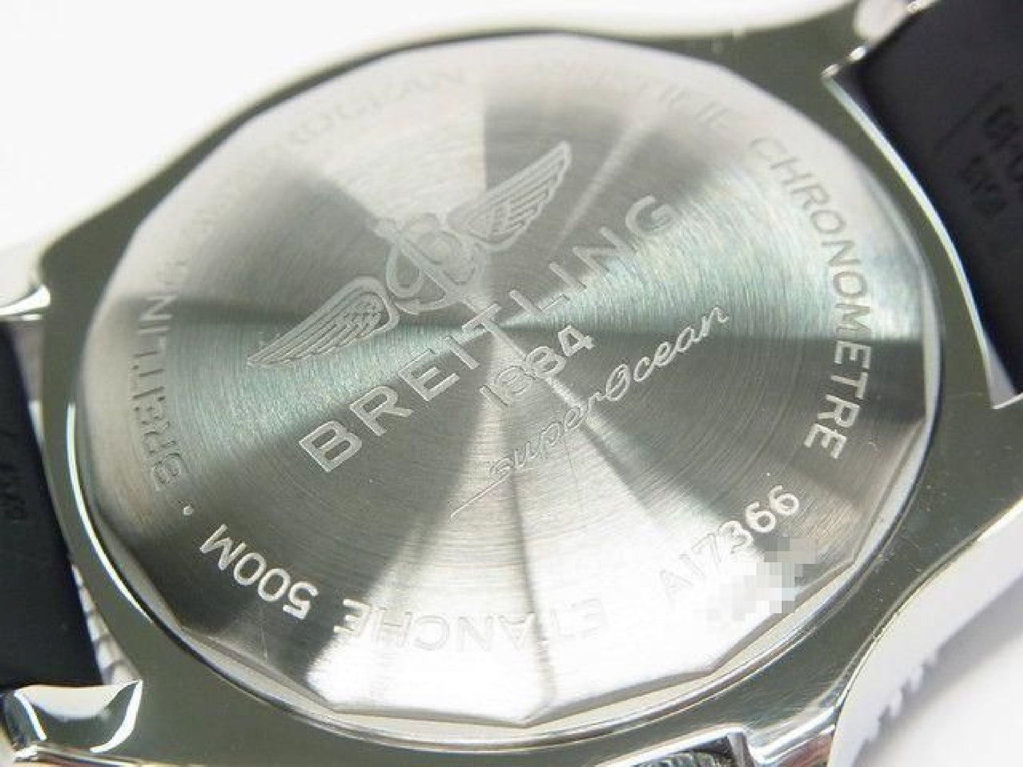 BREITLING Superocean Automatic 42 orange Zifferblatt Herren 190303664 hannari-shop