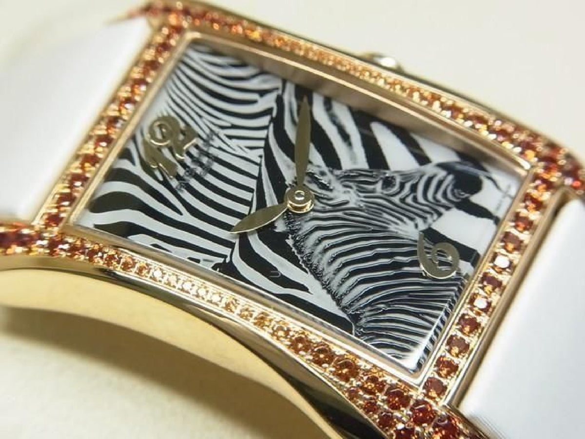 PATEK PHILIPPE Gondolo Serata 18KRG Zebra-Motiv 4962/200R-010 Herrenuhr 190732018 hannari-shop
