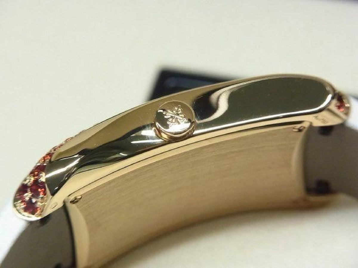 PATEK PHILIPPE Gondolo Serata 18KRG Zebra-Motiv 4962/200R-010 Herrenuhr 190732018 hannari-shop
