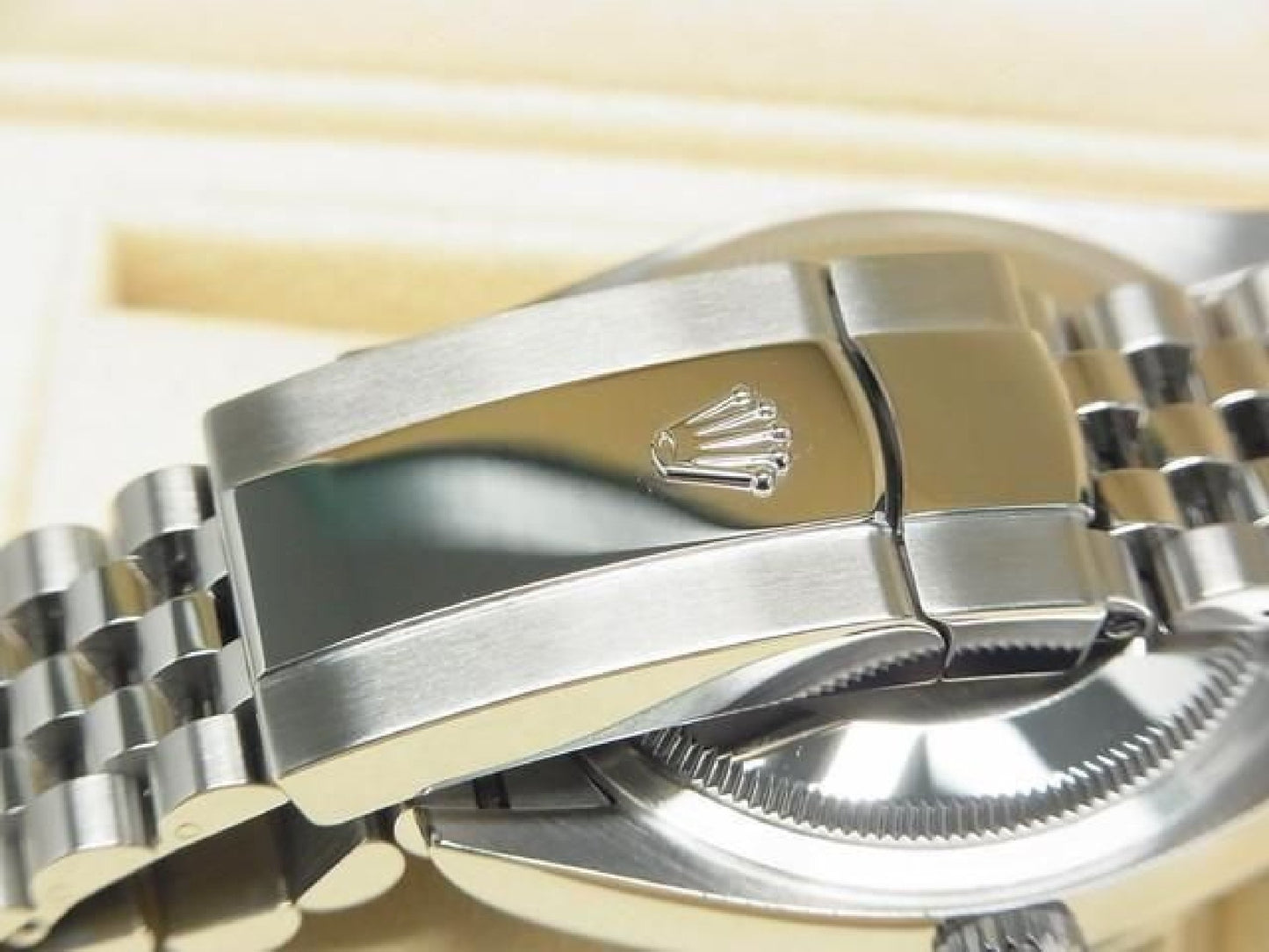 ROLEX Datejust 36 weiß römisch 126200 '21 gekauft Herren 190821862 hannari-shop