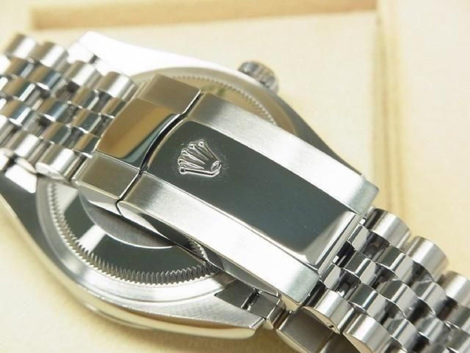 ROLEX Datejust 36 weiß römisch 126200 '21 gekauft Herren 190821862 hannari-shop