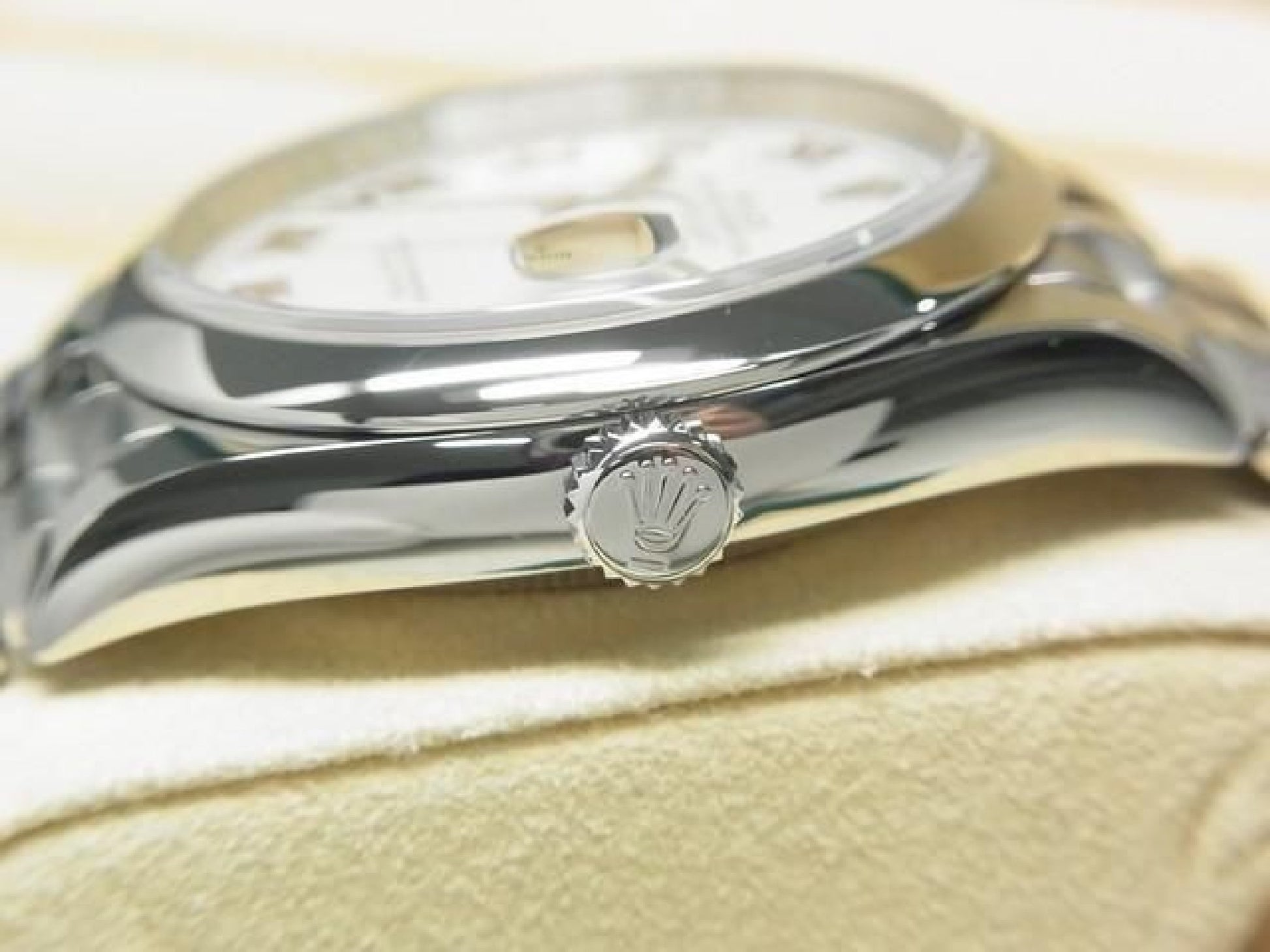 ROLEX Datejust 36 weiß römisch 126200 '21 gekauft Herren 190821862 hannari-shop