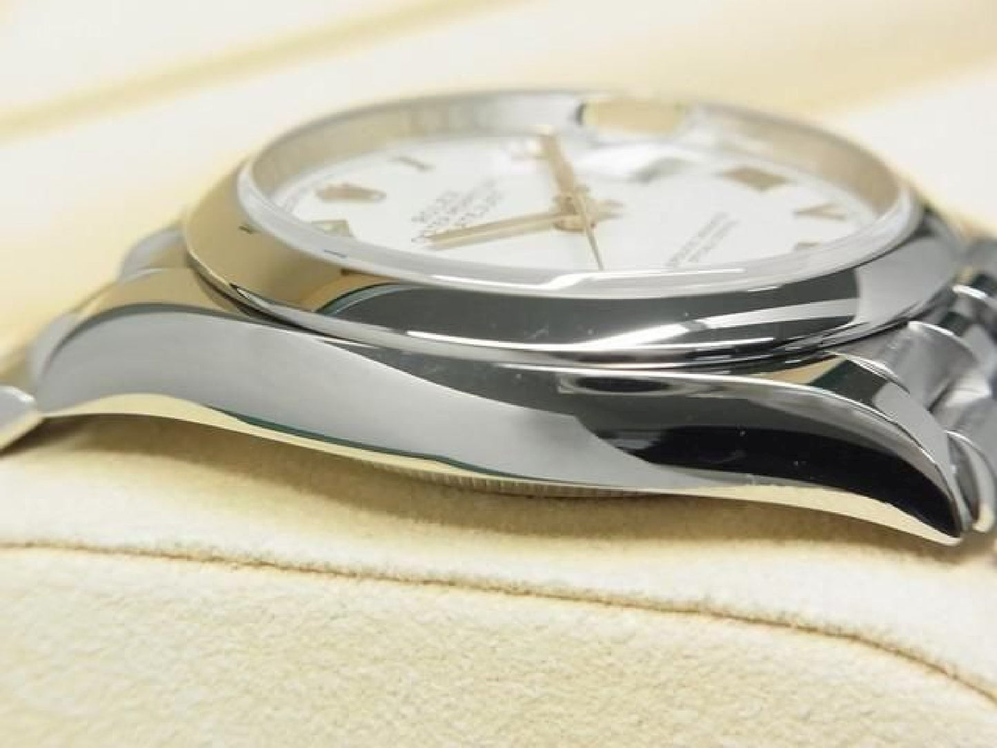 ROLEX Datejust 36 weiß römisch 126200 '21 gekauft Herren 190821862 hannari-shop