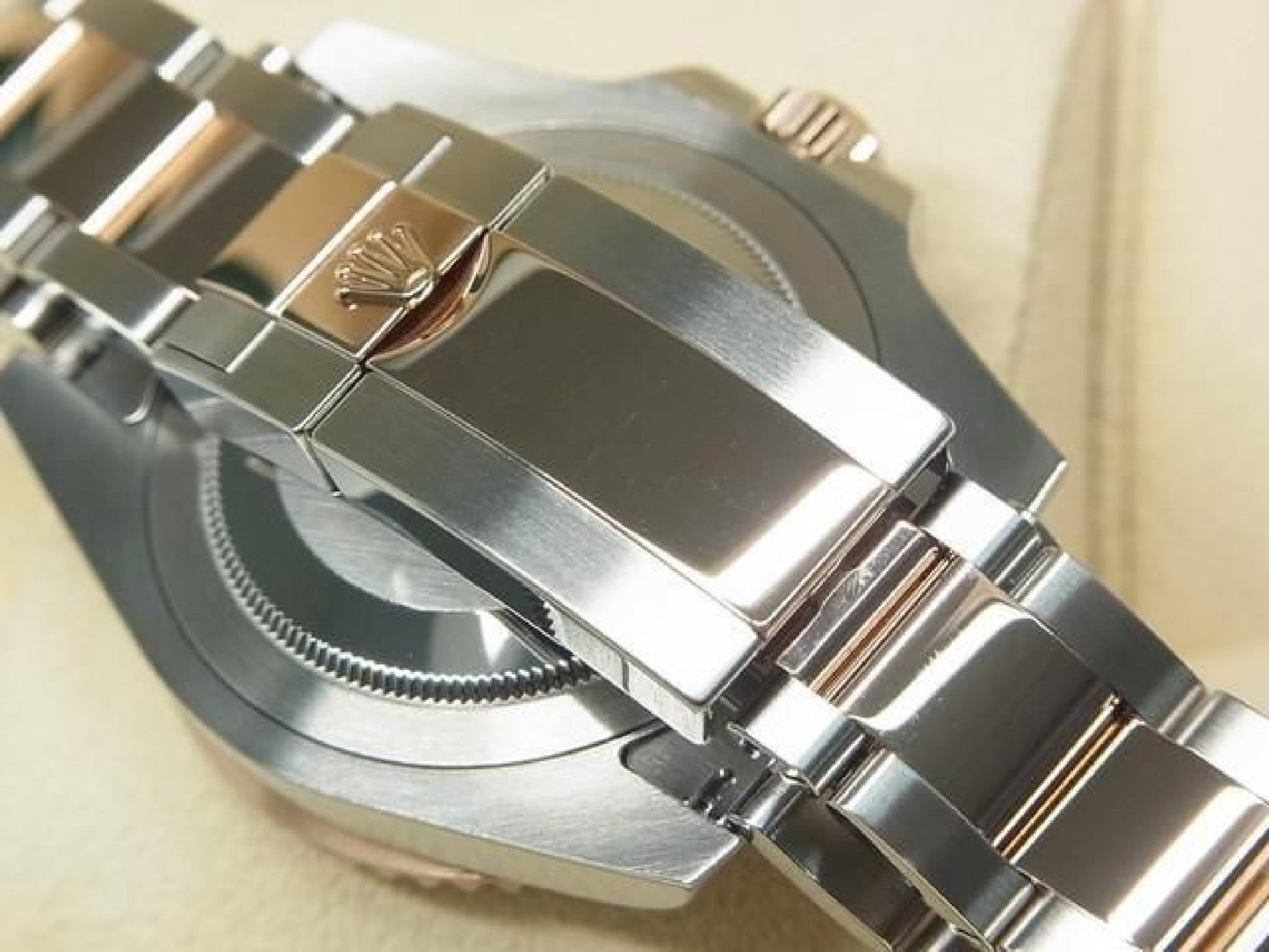 ROLEX GMT MasterII SS x Everose Gold 126711CHNR '22 purchased Mens 190903547 hannari-shop