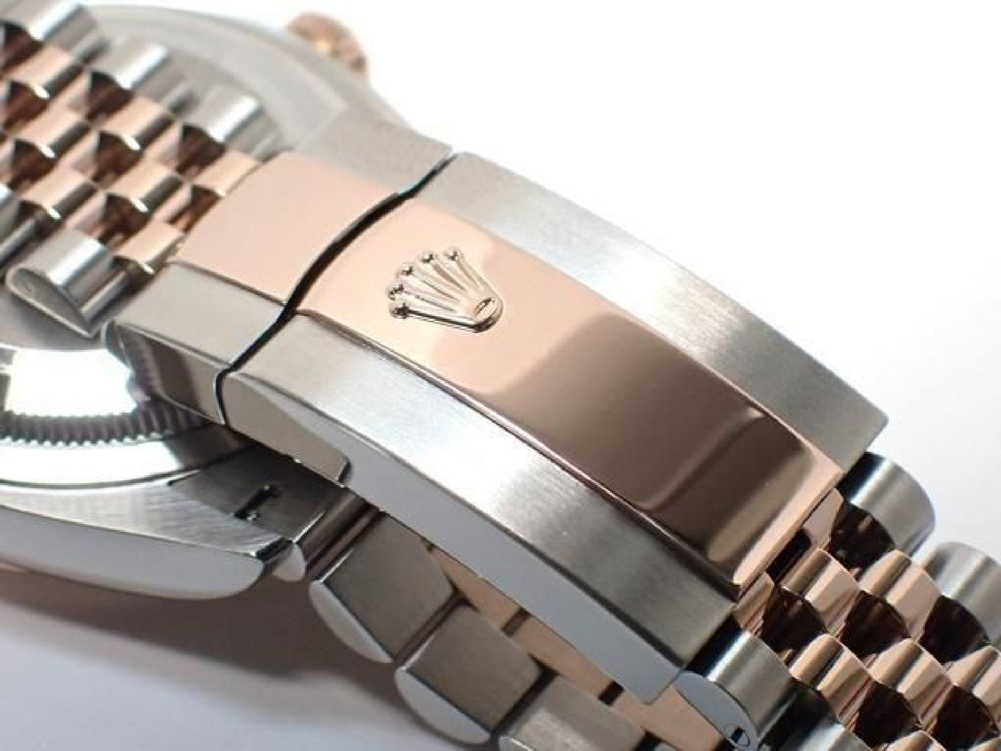 ROLEX Datejust36 schwarzes Zifferblatt 10P Diamanten Jubilee Armband '21 Herren 190961312 hannari-shop