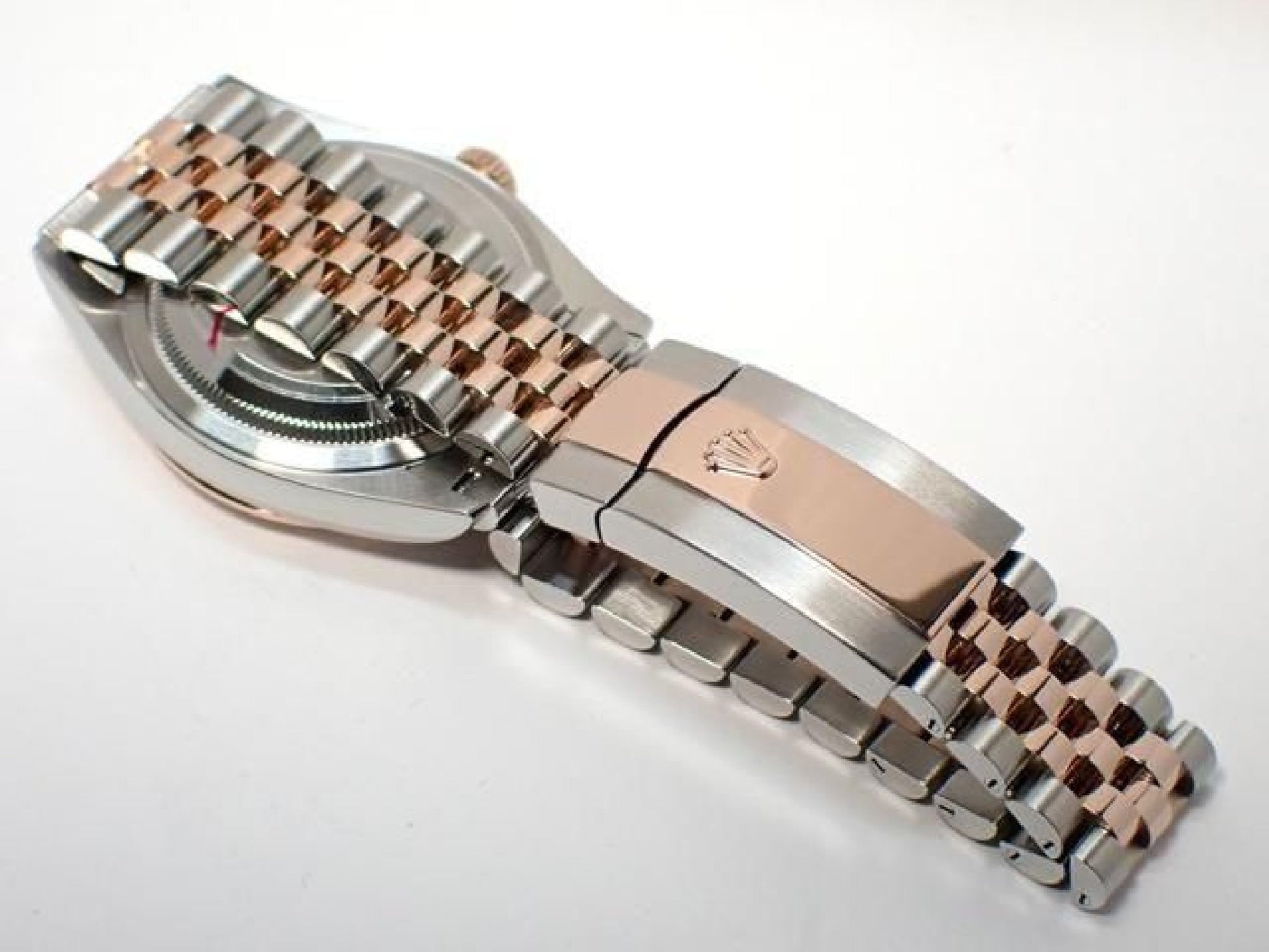 ROLEX Datejust36 schwarzes Zifferblatt 10P Diamanten Jubilee Armband '21 Herren 190961312 hannari-shop