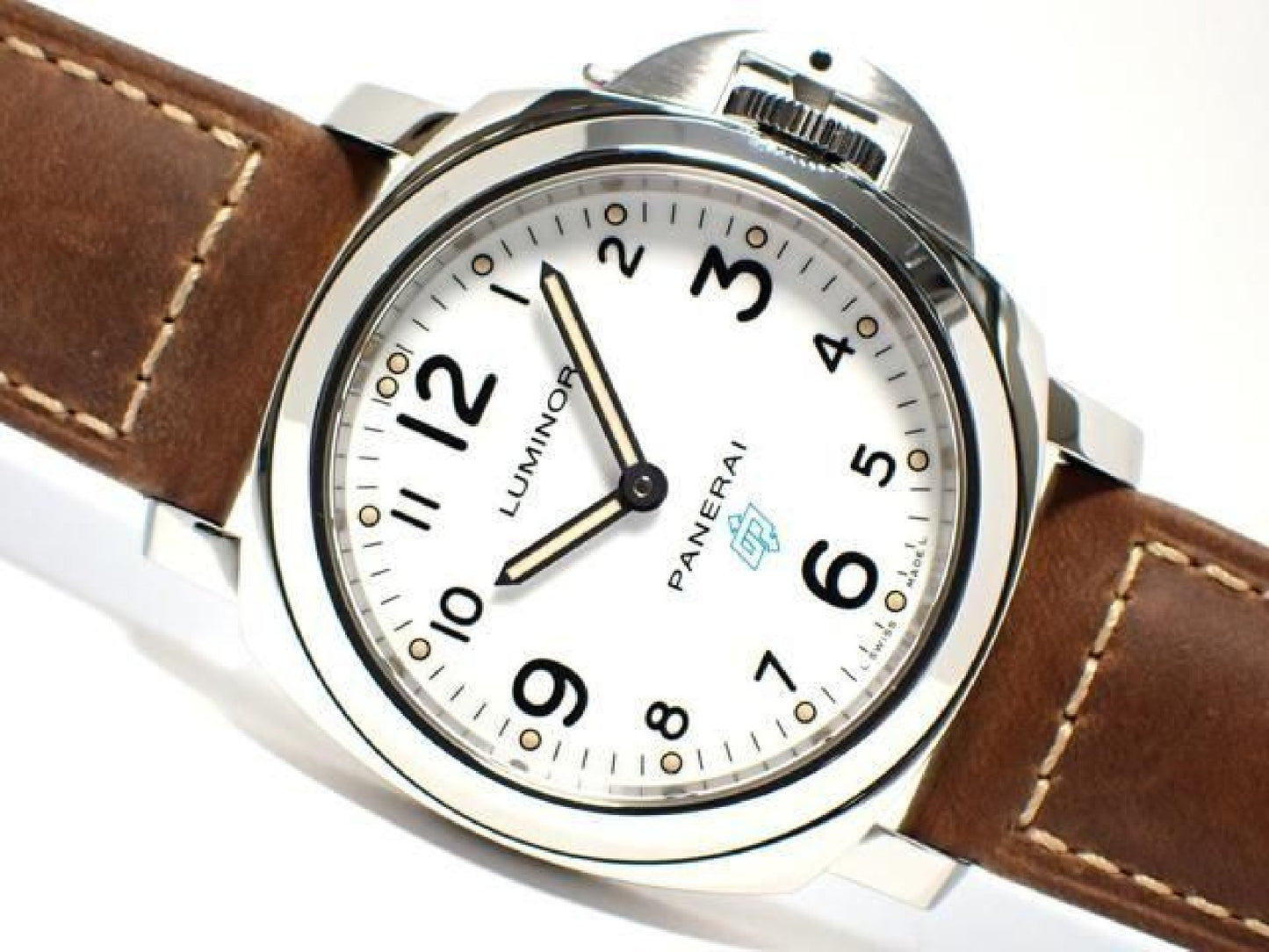 PANERAI Luminor Base logo weiß PAM00630 R Serie '15 Herren 191235689 hannari-shop