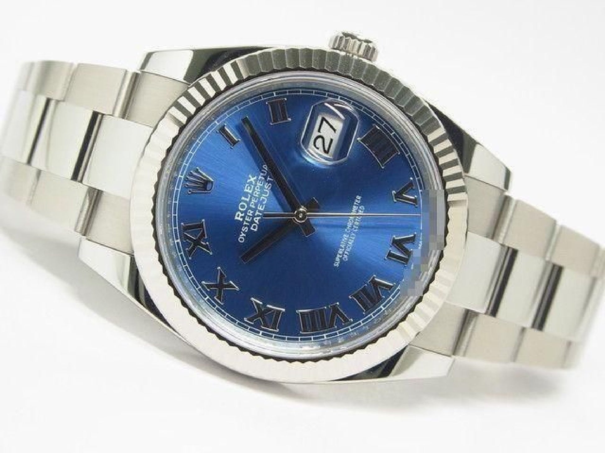 ROLEX Datejust 41 azzurro blau 126334 Oyster-Armband Herren 191294653 hannari-shop